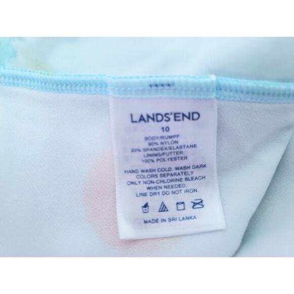 Lands End Girls 10 Tankini Swim Top Watercolor Fruit - Picture 4 of 4